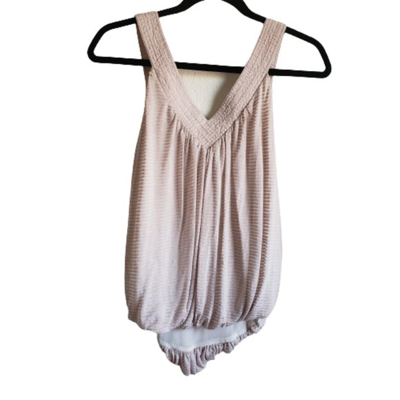 Do & Be polyester/nylon ruched tank top Size Small - Picture 1 of 11